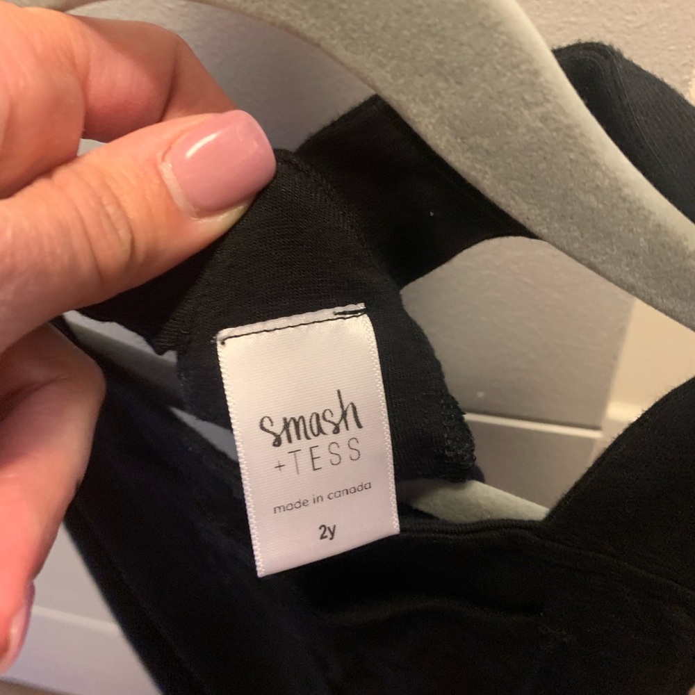 Smash+Tess kids black romper